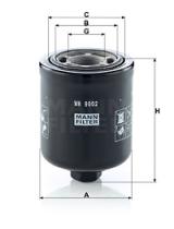 Mann Filter WH9002 - [**]FILTRO ACEITE