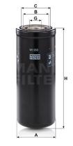Mann Filter WH980 - FILTRO ACEITE