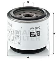 Mann Filter WK1020X - FILTRO COMBUSTIBLE