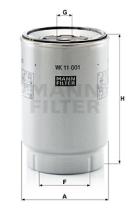 Mann Filter WK11001X - FILTRO COMBUSTIBLE