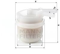 Mann Filter WK4210 - FILTRO COMBUSTIBLE CAR