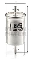 Mann Filter WK5003 - FILTRO COMBUSTIBLE CAR