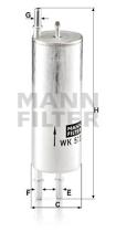 Mann Filter WK5133 - FILTRO COMBUSTIBLE CAR