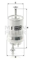 Mann Filter WK59X - FILTRO COMBUSTIBLE CAR