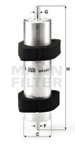 Mann Filter WK6003 - FILTRO COMBUSTIBLE CAR