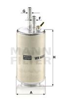 Mann Filter WK6004 - FILTRO COMBUSTIBLE CAR