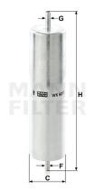 Mann Filter WK6011 - FILTRO COMBUSTIBLE CAR