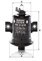 Mann Filter WK61436X - FILTRO COMBUSTIBLE CAR