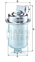 Mann Filter WK61444 - FILTRO COMBUSTIBLE CAR