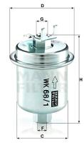 Mann Filter WK681X - FILTRO COMBUSTIBLE CAR