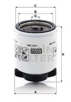 Mann Filter WK7151 - [**]FILTRO COMBUSTIBLE