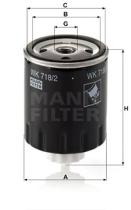 Mann Filter WK7182 - FILTRO COMBUSTIBLE CAR