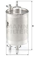 Mann Filter WK7201 - FILTRO COMBUSTIBLE