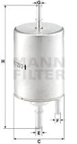 Mann Filter WK7203 - FILTRO COMBUSTIBLE