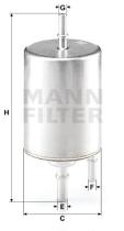 Mann Filter WK7204 - FILTRO COMBUSTIBLE