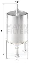 Mann Filter WK7204 - FILTRO COMBUSTIBLE CAR