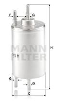 Mann Filter WK7205 - FILTRO COMBUSTIBLE