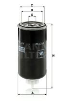 Mann Filter WK7244 - FILTRO COMBUSTIBLE