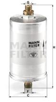 Mann Filter WK7262 - FILTRO COMBUSTIBLE CAR