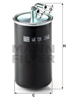 Mann Filter WK728 - FILTRO COMBUSTIBLE