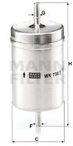 Mann Filter WK7303 - FILTRO COMBUSTIBLE CAR