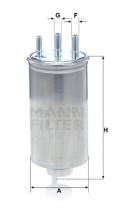 Mann Filter WK8039 - FILTRO COMBUSTIBLE CAR