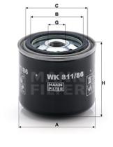 Mann Filter WK81186 - FILTRO COMBUSTIBLE
