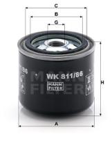 Mann Filter WK81186 - FILTRO COMBUSTIBLE CAR+INDUSTRY