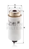 Mann Filter WK8163 - Filtro De Combustible Calidad Original