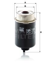 Mann Filter WK8166 - FILTRO COMBUSTIBLE