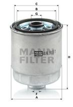 Mann Filter WK8181 - FILTRO COMBUSTIBLE CAR