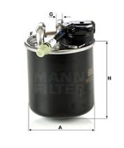 Mann Filter WK82017 - FILTRO COMBUSTIBLE CAR