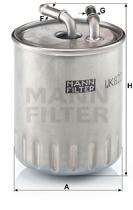 Mann Filter WK8223 - FILTRO COMBUSTIBLE