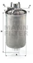 Mann Filter WK829 - FILTRO COMBUSTIBLE