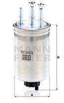 Mann Filter WK8293 - FILTRO COMBUSTIBLE CAR