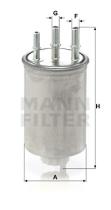 Mann Filter WK8296 - FILTRO COMBUSTIBLE