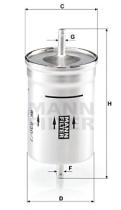 Mann Filter WK8307 - FILTRO COMBUSTIBLE CAR