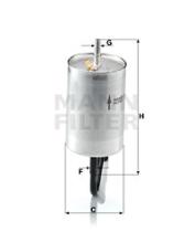 Mann Filter WK8321 - FILTRO COMBUSTIBLE CAR