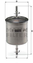 Mann Filter WK8322 - FILTRO COMBUSTIBLE