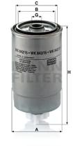 Mann Filter WK84215 - FILTRO COMBUSTIBLE CAR