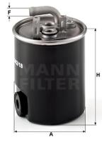 Mann Filter WK84218 - FILTRO COMBUSTIBLE CAR