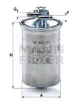 Mann Filter WK84221X - FILTRO COMBUSTIBLE CAR