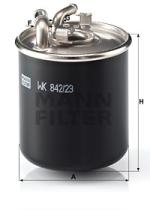 Mann Filter WK84223X - FILTRO COMBUSTIBLE
