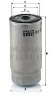Mann Filter WK8457 - FILTRO COMBUSTIBLE CAR
