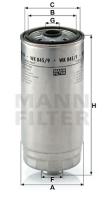 Mann Filter WK8459 - FILTRO COMBUSTIBLE TRUCK