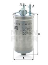 Mann Filter WK85313 - FILTRO COMBUSTIBLE CAR