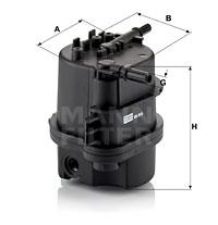 Mann Filter WK9015X - FILTRO COMBUSTIBLE CAR