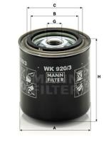 Mann Filter WK9203 - FILTRO COMBUSTIBLE CAR+INDUSTRY