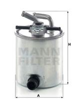 Mann Filter WK9206 - FILTRO COMBUSTIBLE CAR