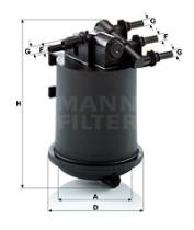 Mann Filter WK9391 - FILTRO COMBUSTIBLE